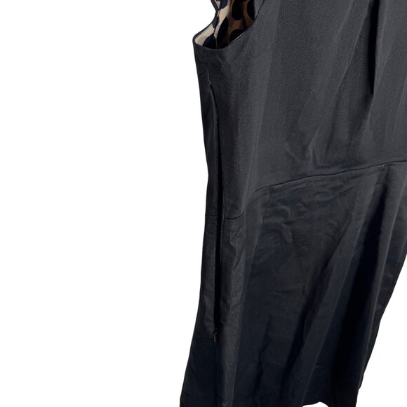 Donna Ricco New York Black Lightweight Denim Short Sleeve Dress Womens Size 14‎ - Picture 6 of 9